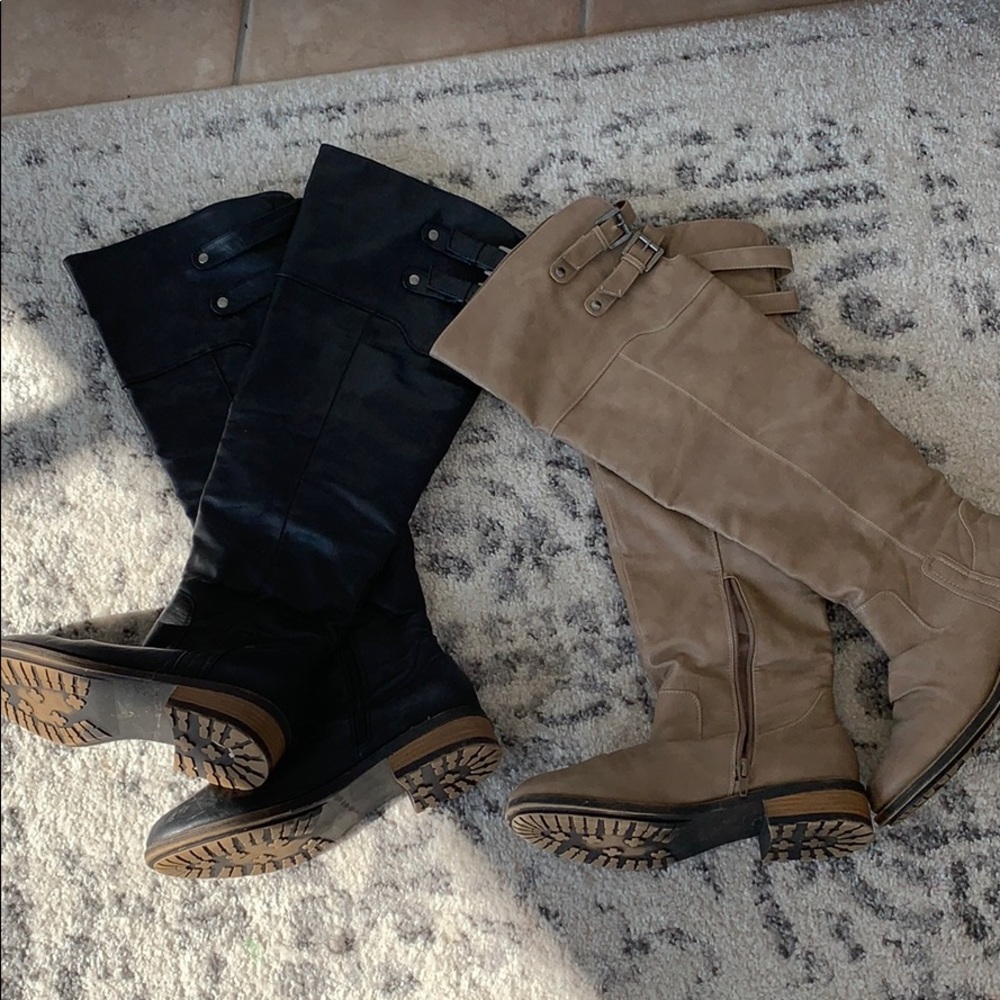 Shoe dazzle Marcy boot  2 pairs for $20